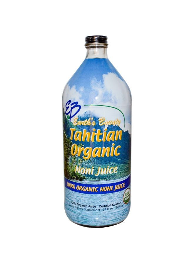 Earth's Bounty Tahitian Organic Noni Juice Liquid Dietary Supplement 