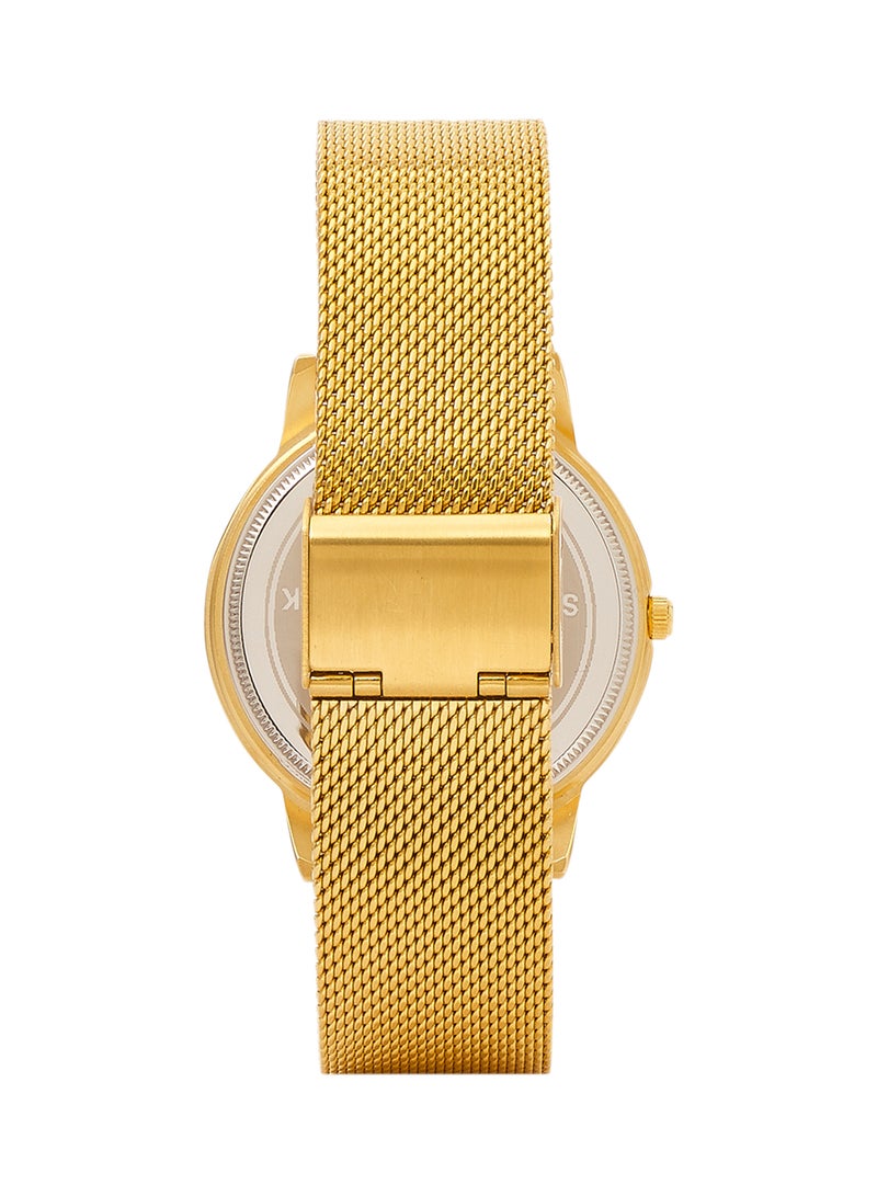 MERAJ men Metal Analog Wrist Watch 10030 - Image 3