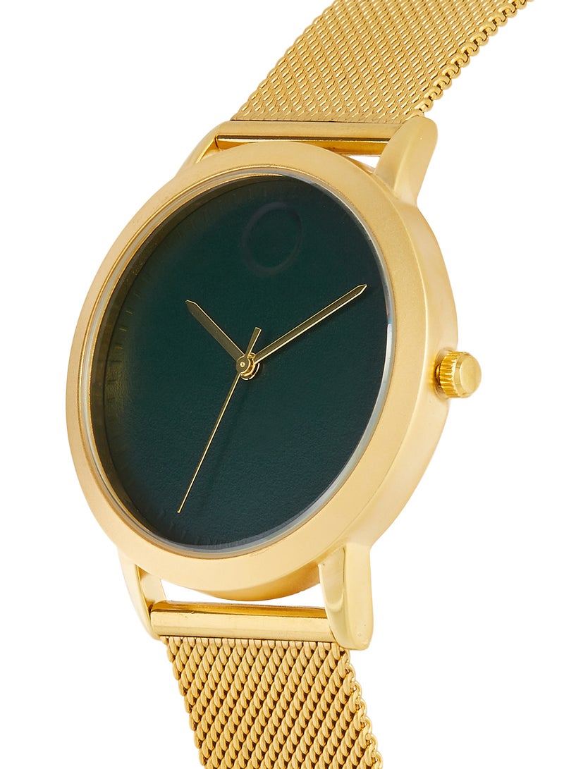 MERAJ men Metal Analog Wrist Watch 10030 - Image 2