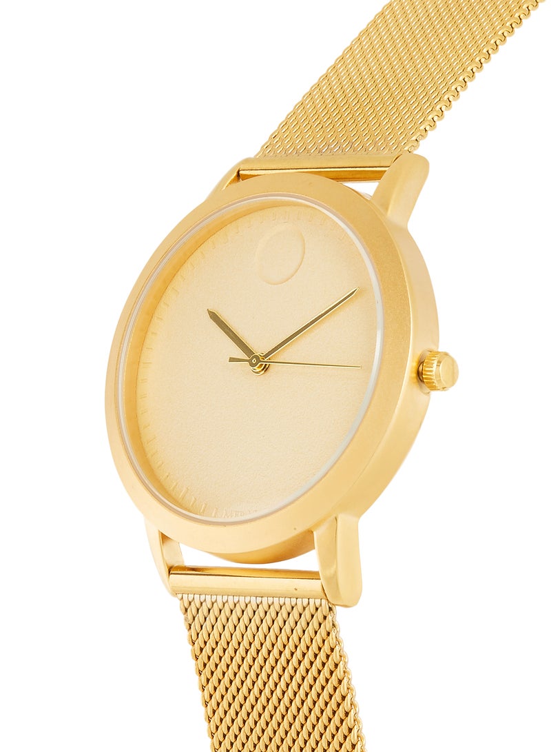 MERAJ men Metal Analog Wrist Watch 10030 - Image 2