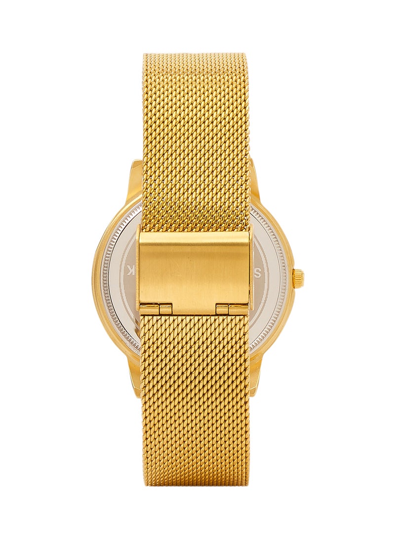 MERAJ men Metal Analog Wrist Watch 10030 - Image 3