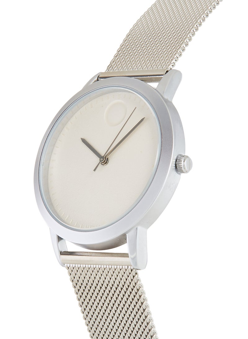 MERAJ men Metal Analog Wrist Watch 10030 - Image 2