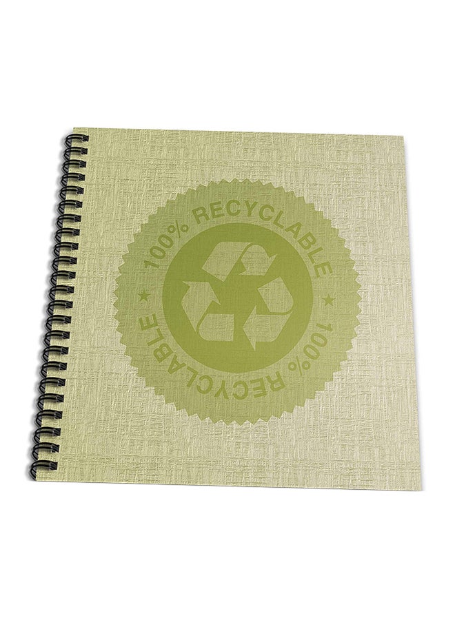 3Dروز كتاب الرسم الفني جو جرين إيرث قابل لإعادة التدوير أخضر - Image 1