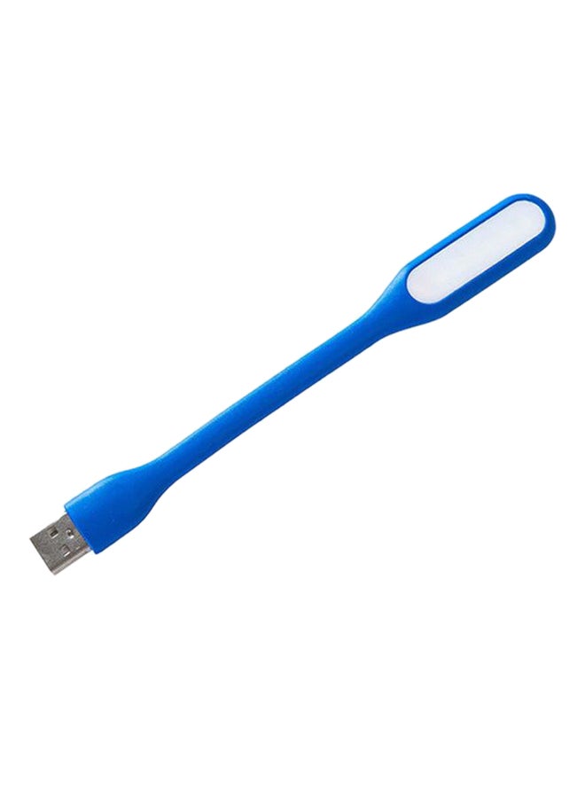Beauenty Portable Mini USB LED Lamp Blue/White/Silver 17 x 1.8cm - Image 1