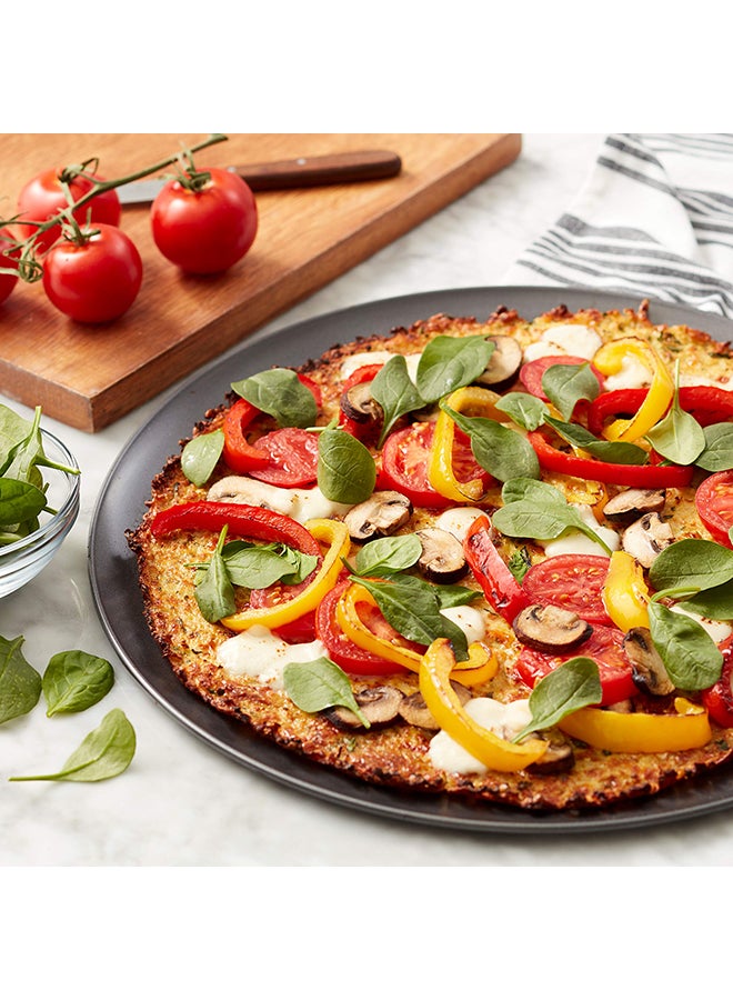 Wilton - Premium Non-stick Pizza Pan Black 14x0.5inch - Image 1
