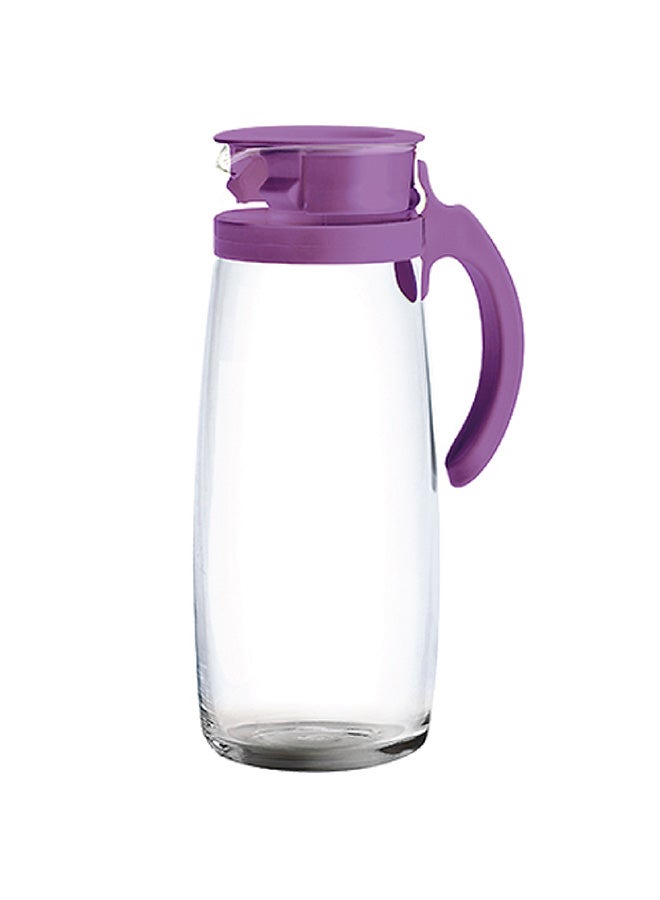 Ocean Heat Resistant Divano Pitcher Purple/Clear 1660ml - Image 2