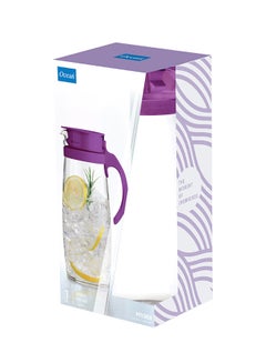 Ocean Heat Resistant Divano Pitcher Purple/Clear 1660ml  - Image 3