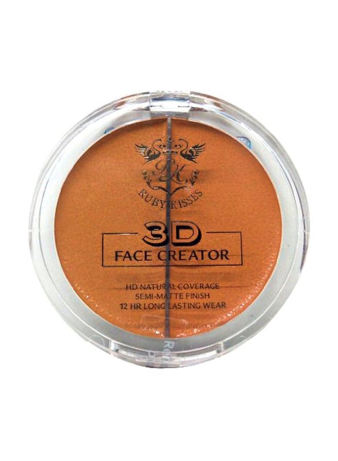 روبي كيسيز كريم أساس فيس كرييتور ثلاثي الأبعاد مع خافي عيوب البشرة بيج - Image 1