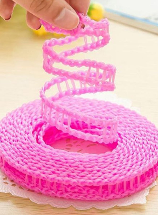 Generic Clothes Drying Anti Slip Slide Rope Pink  - Image 3