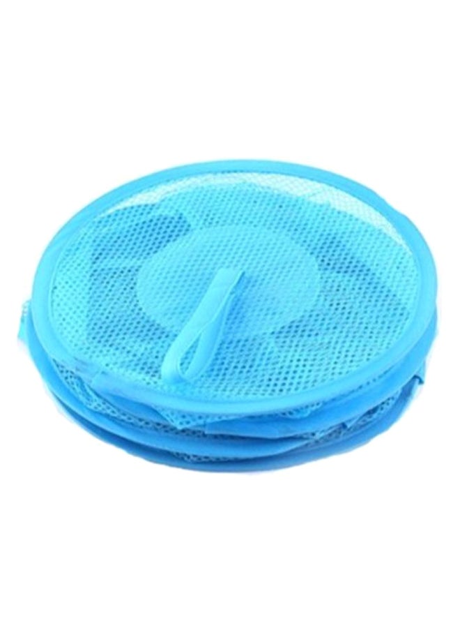 Door Closet Hanging Storage Net Blue  - Image 3
