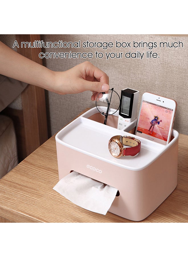 إيكوكو حامل مناديل ورقية للوجه متعدد الاستخدامات وردي 12.3x16.5x0.455سم - Image 2