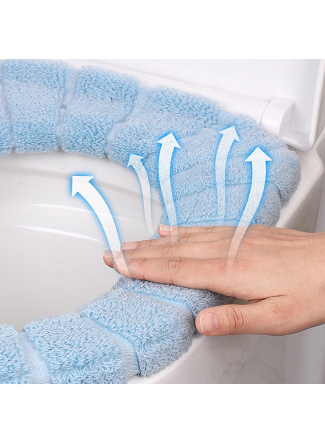 Generic Toilet Seat Cover Light Blue 2x30x0.072centimeter  - Image 3