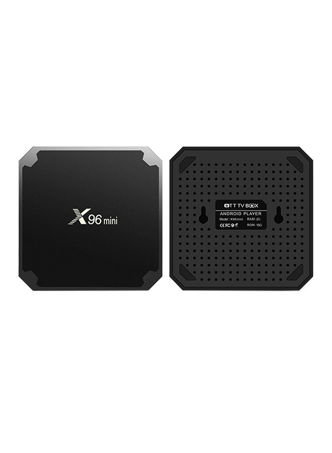4K Android Wi-Fi TV Box - US Plug x96mini Black - Image 2