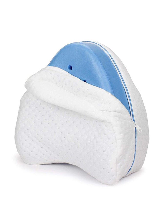 Generic - Leg Pillow With Memory Foam Combination White 12inch - Image 1