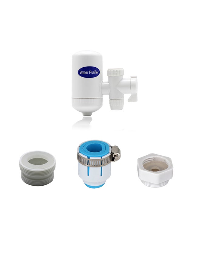 Faucet Water Filter With Activated Carbon White 12.5cm