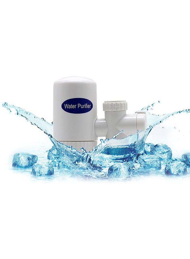 Faucet Water Filter With Activated Carbon White 12.5cm
