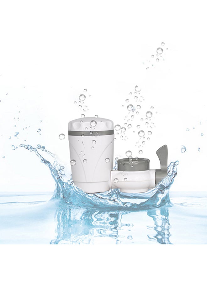 Faucet Water Filter With Activated Carbon Silver 14.5cm - Image 3