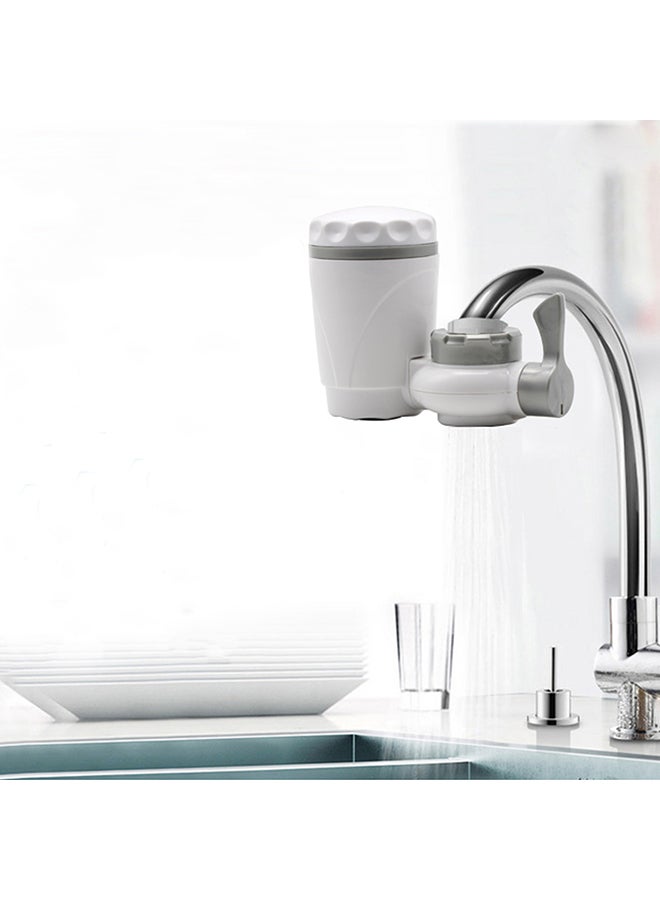 Faucet Water Filter With Activated Carbon Silver 14.5cm - Image 4