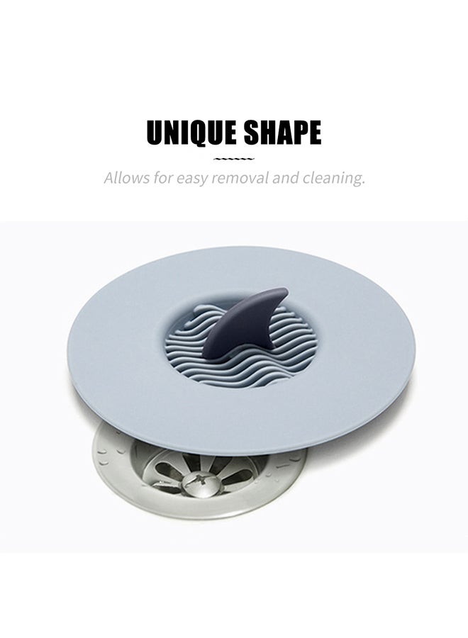 MENGNI - Anti-Clogging Drain Stopper Blue 11centimeter - Image 1