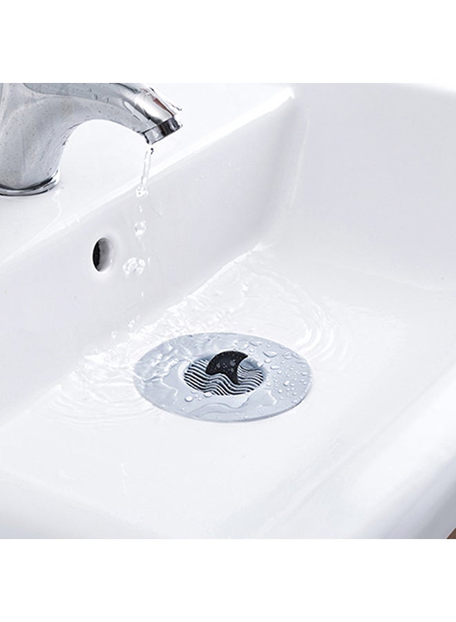MENGNI - Anti-Clogging Drain Stopper Blue 11centimeter - Image 1