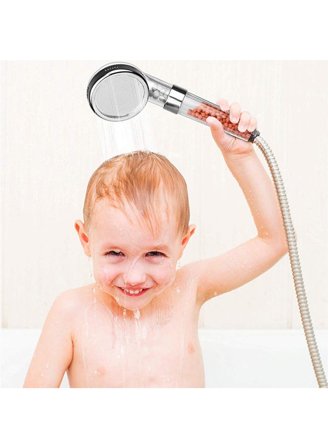 High Pressure Shower Head Silver 3.14inch - Image 4