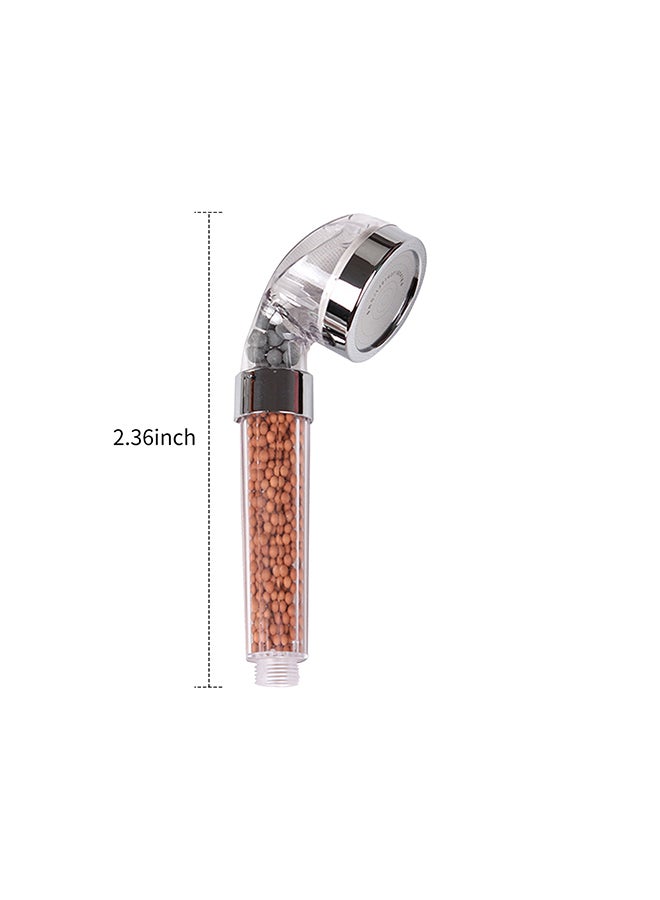 High Pressure Shower Head Silver 2.36inch  - Image 2