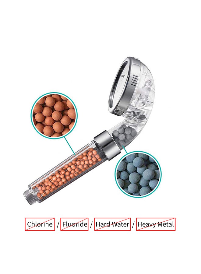 High Pressure Shower Head Silver 2.36inch  - Image 3