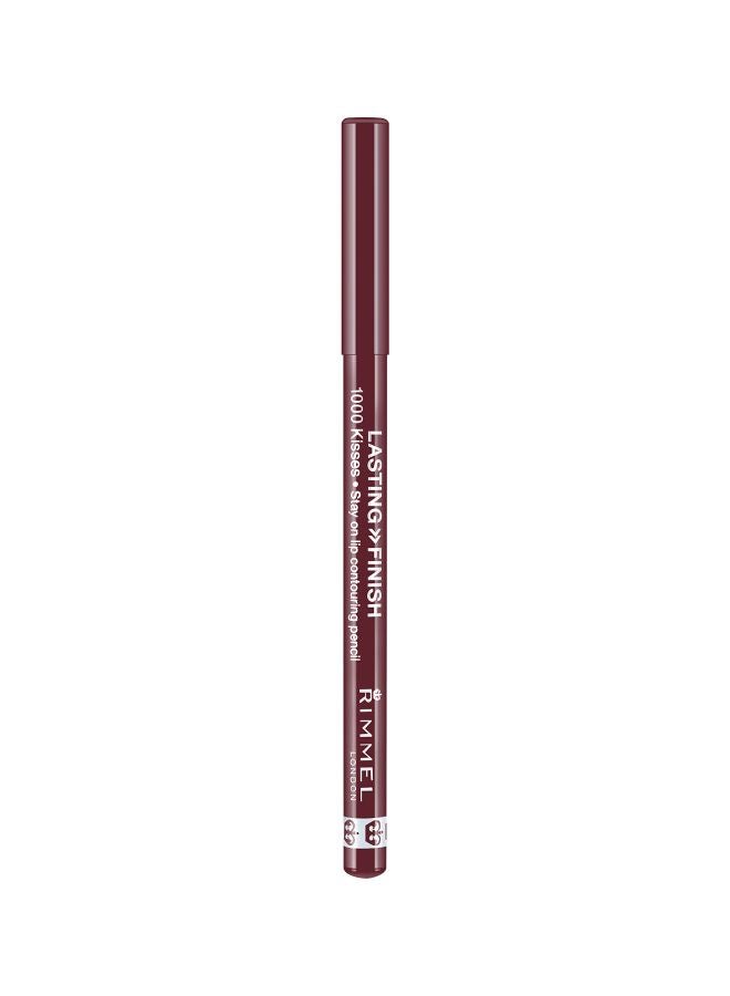 RIMMEL LONDON 1000 K****s Stay On Lip Contouring Pencil 063 Black Tulip  - Image 1