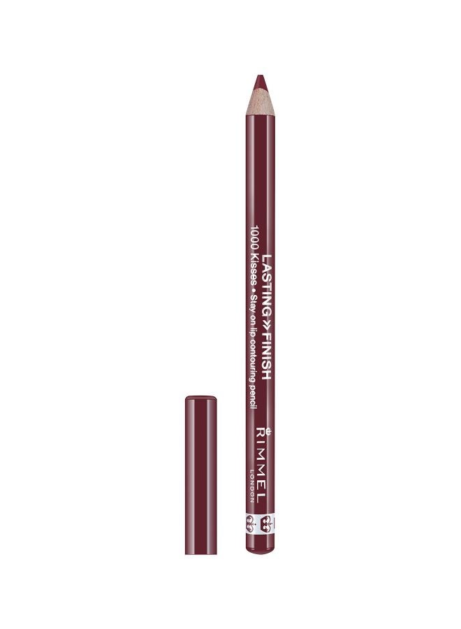 RIMMEL LONDON 1000 K****s Stay On Lip Contouring Pencil 063 Black Tulip  - Image 2
