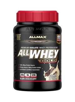 AllMax Nutrition All Whey Gold Premium Isolate/Whey Protein Blend - Strawberry 