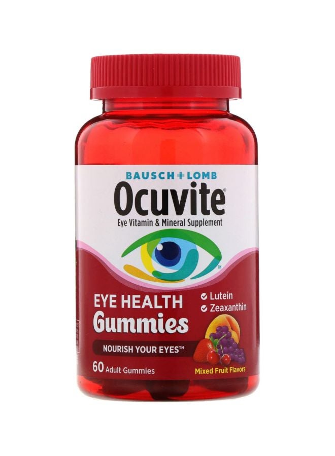باوش آند لومب Ocuvite Eye Health 60 Adult Gummies 