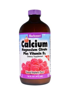 Bluebonnet Nutrition Calcium Magnesium Citrate Plus Vitamin D3 Dietary Supplement - Raspberry 