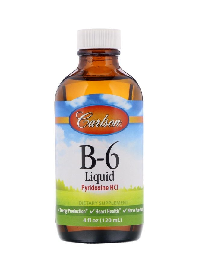 Carlson Labs B-6 Liquid Dietary Supplement 