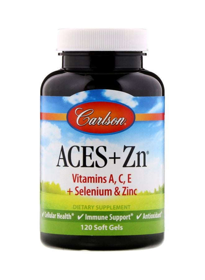 كارلسون لابس مكمل غذائي ACES+ZN - مكون من 120 كبسولة هلامية