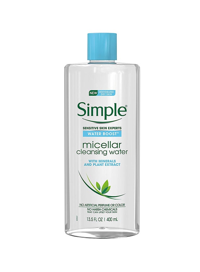 simple Water Boost Micellar Cleansing Water For Sensitive Skin 400ml - Image 1