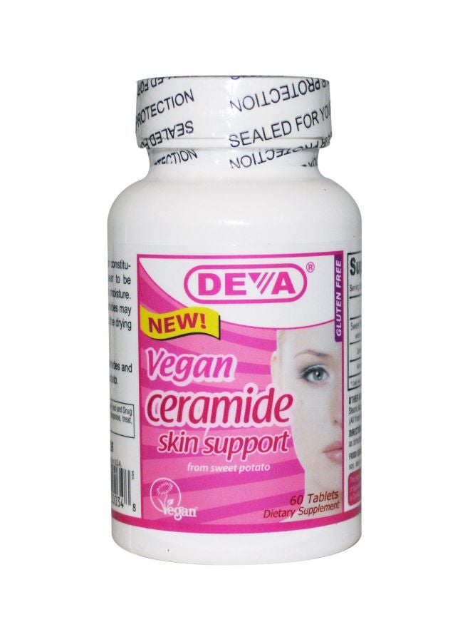 Deva Ceramide Skin Support Dietary Supplement - 60 Tablets 