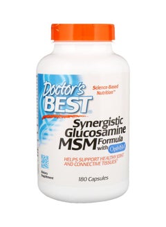 Synergistic Glucosamine Msm Formula With Optimsm Dietary Supplement - 180 Capsules
