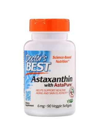 Astaxanthin 6mg Dietary Supplement - 90 Softgels - v1578578087/N33014684A_1