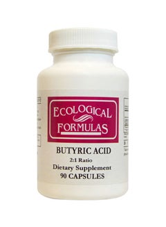 Ecological Formulas Butyric Acid Dietary Supplement - 90 Capsules 