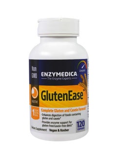 ENZYMEDICA Gluten Ease Dietary Supplement - 120 Capsules 