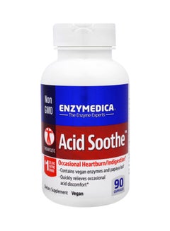 ENZYMEDICA Acid Soothe Dietary Supplement - 90 Capsules 