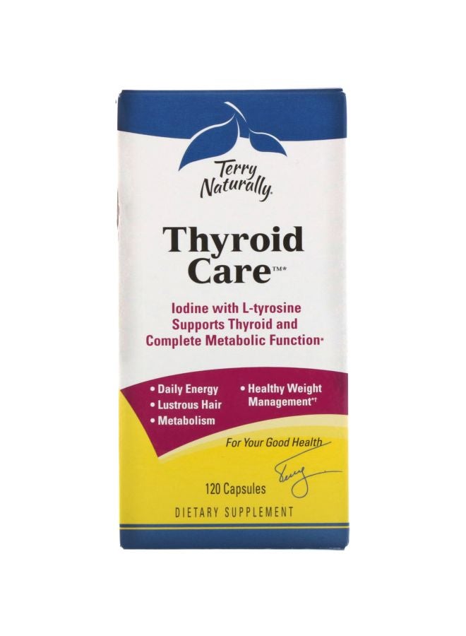 يورو فارما مكمل غذائي تيري ناتشورالي للعناية بالغدة الدرقية - 120 كبسولة