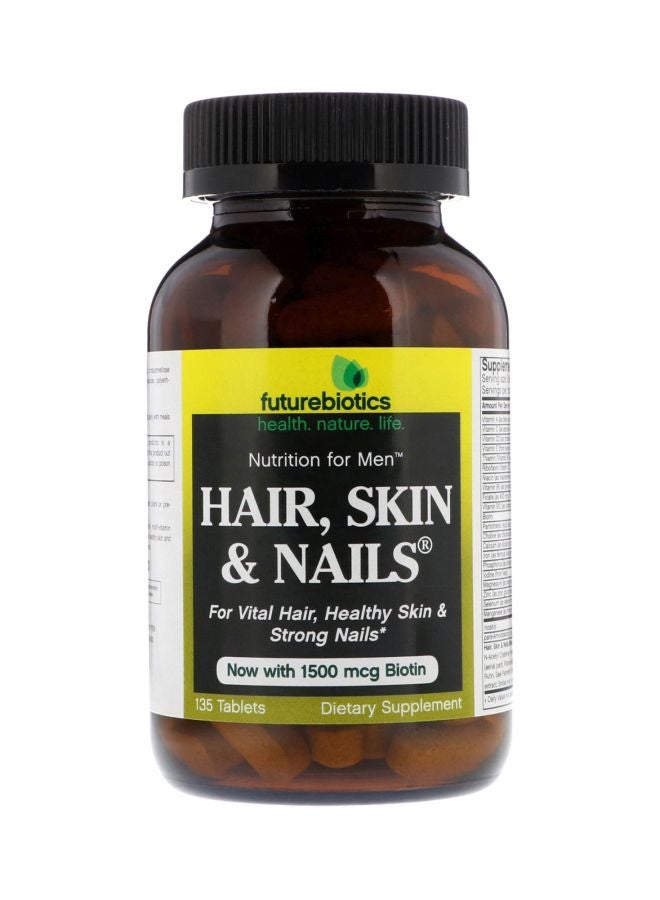 Hair, Skin And Nails Dietary Supplement 1500mcg - 135 Tablets - v1578578216/N33131969A_1