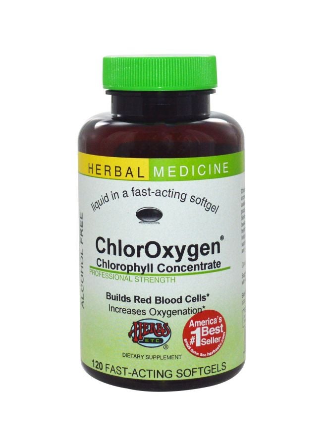 HERBS ETC. ChlorOxygen Chlorophyll Concentrate Dietary Supplement - 120 ...