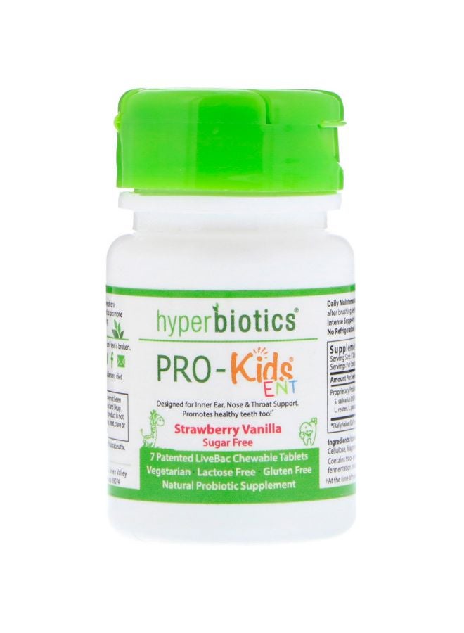 Hyperbiotics - PRO-Kids ENT Dietary Supplement - 7 Chewable Tablets - Image 1