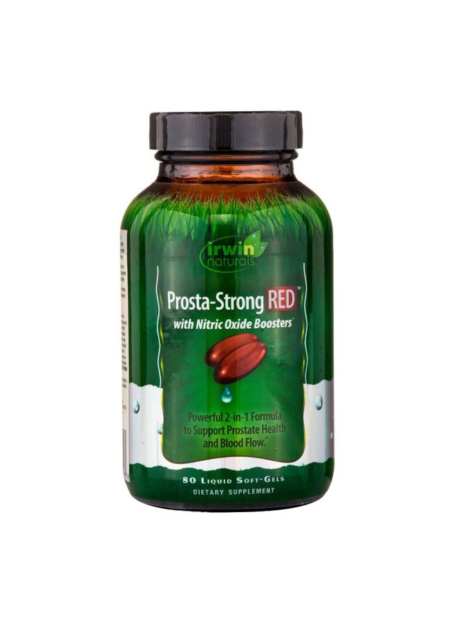 Irwin Naturals Prosta-Strong Red Dietary Supplement - 80 Liquid Softgels 