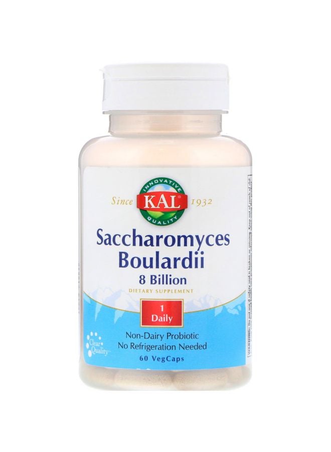 KAL Saccharomyces Boulardii Dietary Supplement - 60 Capsules