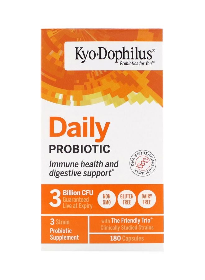 kyolic Kyo-Dophilus Daily Probiotic Dietary Supplement - 180 Capsules - Image 2