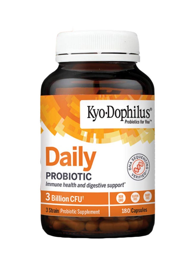 kyolic Kyo-Dophilus Daily Probiotic Dietary Supplement - 180 Capsules - Image 1