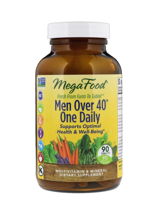 Over 40 One Daily Dietary Supplement - 90 Tablets